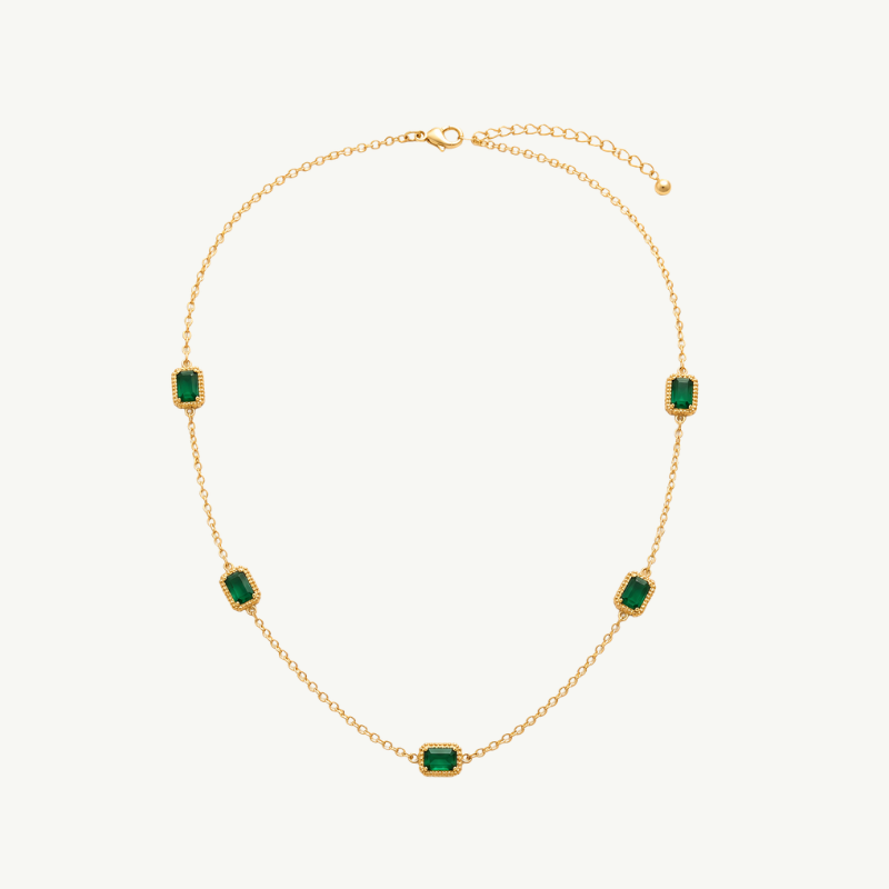 Aziza Emerald Chain