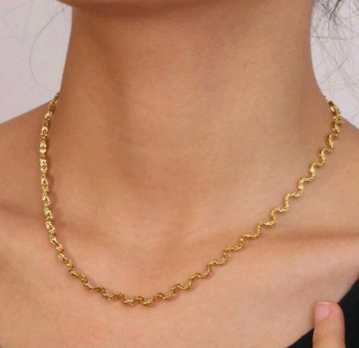 Wavy Steel Chain