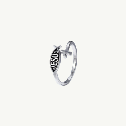 Jesus Fish Ring