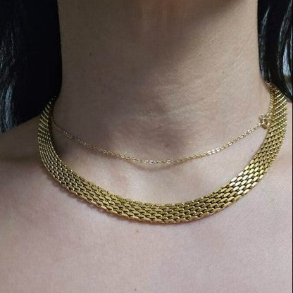 Steel Mesh Necklace