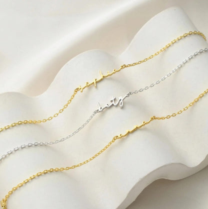 Cursive Bracelet | Personalised